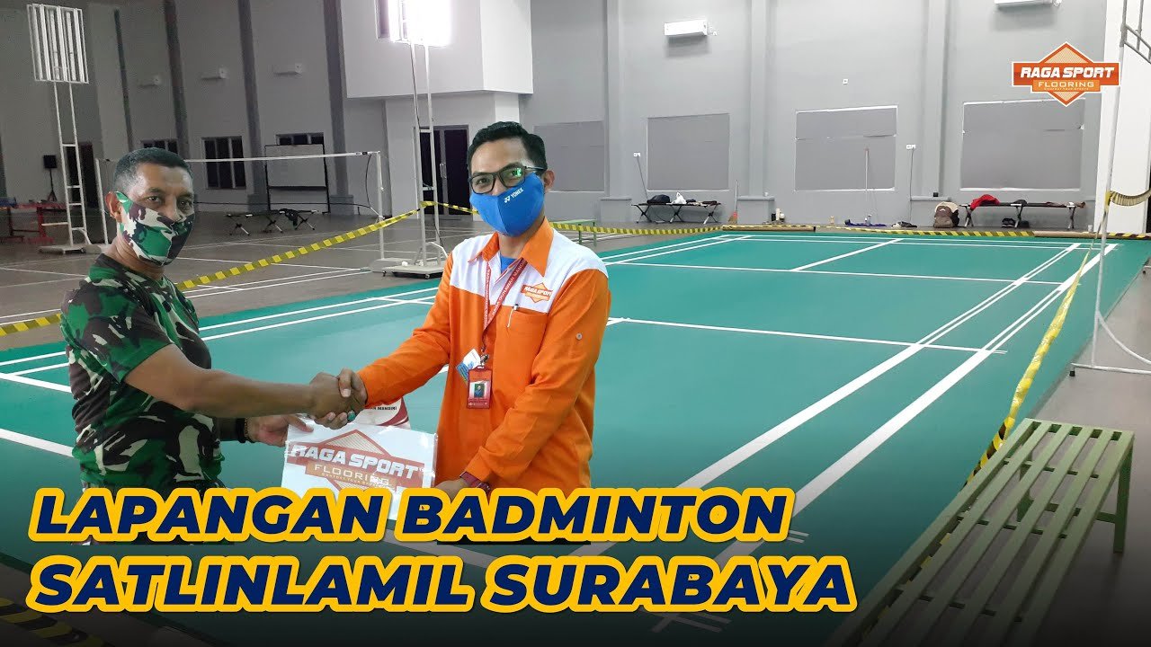 Jasa Pembuatan Lapangan Badminton Surabaya Profesional