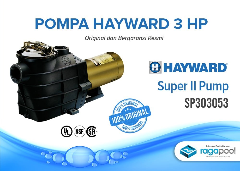 jual pompa hayward Hayward Super II Pump SP303053