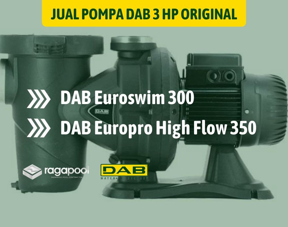 JUAL POMPA DAB 3 HP ORIGINAL