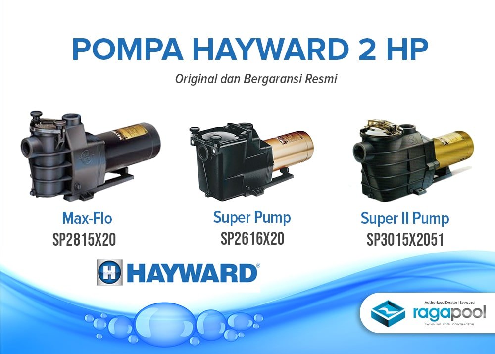 Jual PomApa Hayward 2 HP Original