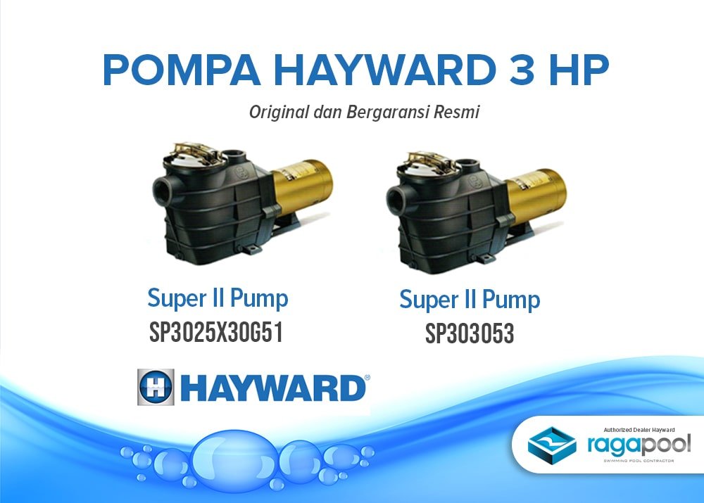 Jual Pompa Hayward 3 HP Original