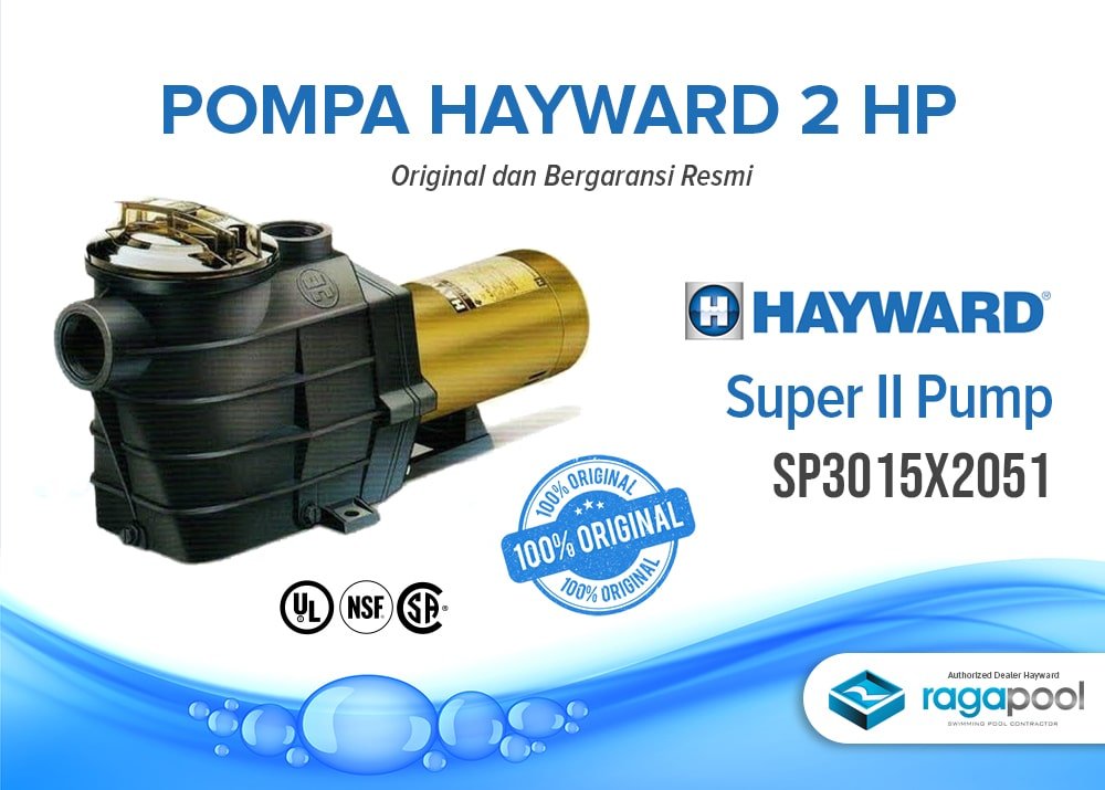 jual pompa hayward Super II Pump SP3015X2051-min