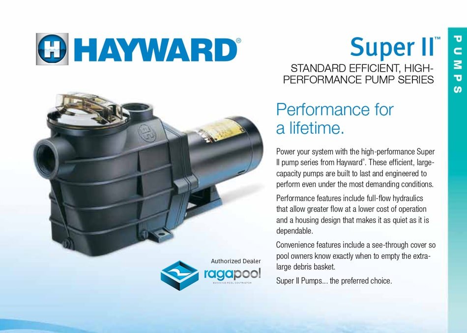 jual hayward super ii pump