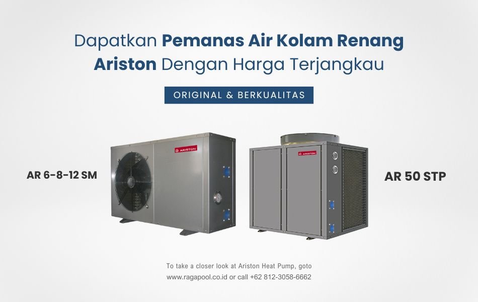 jual pemanas air kolam renang ariston